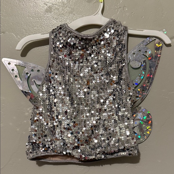 balera Other - Balera Silver Sequin Fairy Costume Top